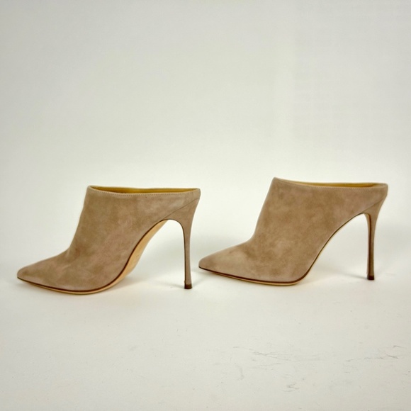 Sergio Rossi Godiva Suede Mules - Picture 3 of 6